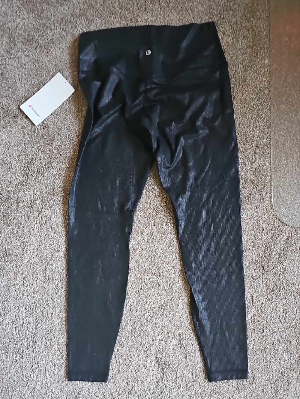 lululemon athletica Black Shimmer Align Leggings - Picture 2 of 4